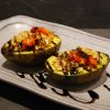 Roasted Avocado Stuffed with Crab